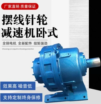 Planetary Cycloidal Pinwheel Reducer - Horizontal/Vertical Gearbox with Copper-Core Motor and Transmission Unit