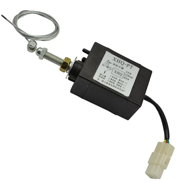 12V 24V Diesel Engine Electronic Shutdown Controller, Fuel Cut-Off Parking Stop Device, Marine Generator Solenoid Valve XHQ-PT
