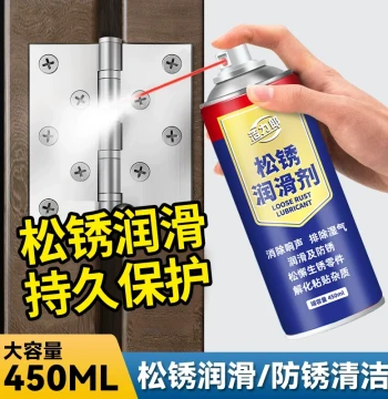 Rust Remover, Fast Metal Cleaner, Powerful Rust Removal Tool, Rust Cleaning Lubricant Spray, Screw Loosening Agent