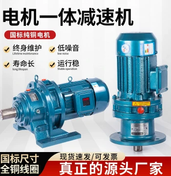 Cycloidal Pinwheel Reducer Motor Integrated Vertical BLD-0.75kW Industrial Grade Horizontal High Power 1.1/2.2