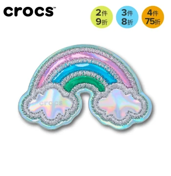 Crocs Jibbitz Charms for Clogs: Colorful Rainbow Design
