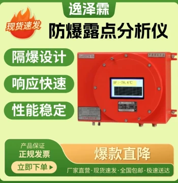 YZL-E300 Online Pipeline Dew Point Analyzer Explosion-Proof Dew Point Thermometer Online Dew Point Content Monitor