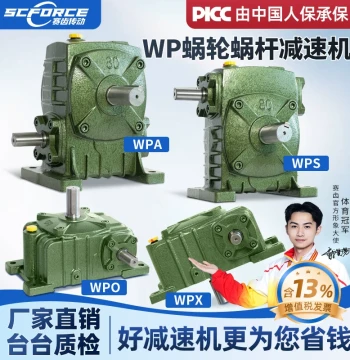 WPA WPS WPO WPX50 60 70 80 100 135 147 155 Worm Gear Reducer Gearbox