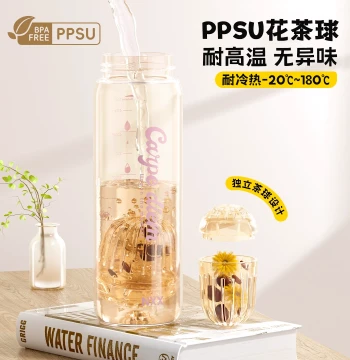 PPSU High-Temperature Tea Strainer Infuser Ball Tea Separator Filter Universal for Thermos Cups and Tea Infusers