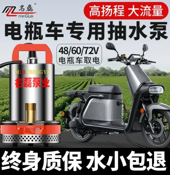 DC Submersible Pump 48v 60v 72v Special for Electric Scooter Electric Vehicle Water Pump Universal Vegetable Irrigation Agricultural Irrigation Machine