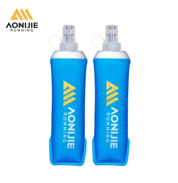 AONIJIE Sports Soft Water Bottle Outdoor Soft Hydration Pack Foldable Trail Running Bladder Marathon Portable Cup