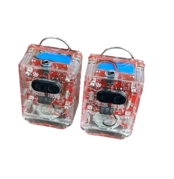 High-Decibel Rescue Alarm, Compact and Lightweight Firefighter Caller with Automatic and Manual Alert Functions