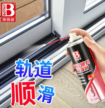 Sliding Door Lubricant for Balcony Windows and Doors; Eliminates Squeaks in Locks and Broken Bridge Aluminum Frames