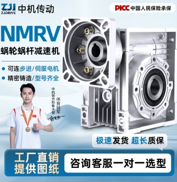 NMRV30/40/50/63/75/90 Stepper Servo Worm Gear Reducer Turbine Reducer Gearbox
