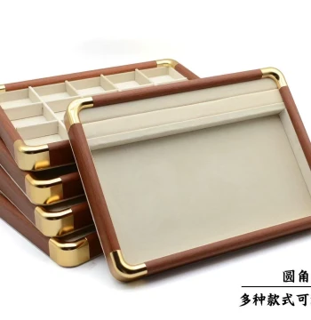 Premium Display Tray, Jewelry Box for Earrings, Necklaces, Rings, and Bracelets, Jewelry Tray