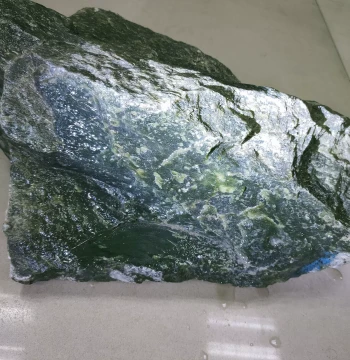 31 Jin Heavy Hetian Jade Jasper Mountain Material Large Raw Stone Russian Jasper No. 7 Pit Old Mine Jewelry-Grade Jade Raw Material