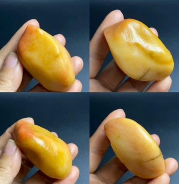 10# Special Clearance - Purchase with Caution if Concerned: Xinjiang Gobi Raw Stone, Colorful Jade Ornament, Shaped Stone, Surface Seed Stone