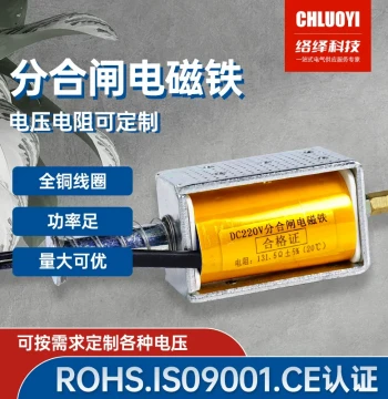 Push-Pull Micro AC/DC Electromagnet Push Rod Telescopic Strong Attraction Switch 12V 24V Long Stroke Motor