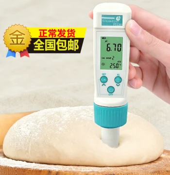 Dough pH Meter, Steamed Bun Acidity Tester, Bread-Specific Detection Pen, pH Value Tester, Old Dough Alkali Measurement Pen