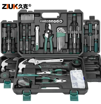 Household Hardware Toolbox Set, Multi-function Home Repair Kit, Complete Universal Tool Set