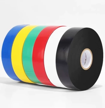 Electrician Insulation Tape PVC Automotive Wire Harness Tape, Insulating Electrical Tape - Red, Yellow, Blue, Green, Black, White & More Colors. Waterproof, Flame-Retardant, High-Temperature & High-Pressure Resistant with Strong Adhesion