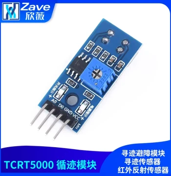 TCRT5000 Line Tracking Module, Obstacle Avoidance and Path-Finding Sensor, Infrared Reflective Sensor