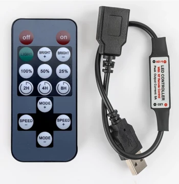 Low Voltage LED Strip Controller Wireless RF Remote Breathing Light High Power Mini RF Timer Remote Control