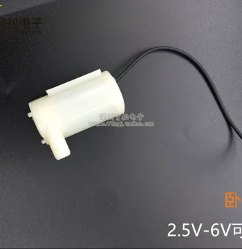 DC Motor 3V Small Water Pump, Horizontal Mini Submersible Pump DC3W Fountain, Vertical Mini Micro Pump 4.5V/5V/6V