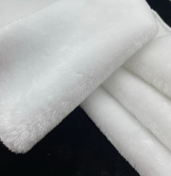 White and Black Plush Fabric Liner for Eyeglass and Phone Counters, Jewelry Velvet Pad, Hand Accessory Display Cloth