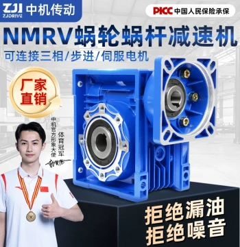 NMRV30/40/50/63/75/90 Stepper Servo Worm Gear Reducer Turbine Gearbox