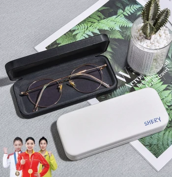 SHERY Portable Pressure-Resistant Glasses Case - 2025 New Style for Men, Women, and Kids - High-Aesthetic Sunglasses Storage Box