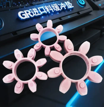 Screw Air Compressor Coupling Purple Buffer Pad Octagonal Rubber Ring Spider GR28 38 42 Imported Raw Material