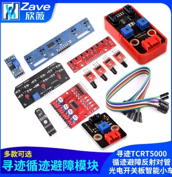 Infrared Sensor Module Line Tracking TCRT5000 Path Following Obstacle Avoidance Reflective Pair Photoelectric Switch Board Smart Car