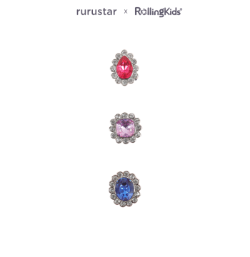 rurustar Shoe Accessories Colorful Cute Detachable Flower Decorative Buckles | RollingKids