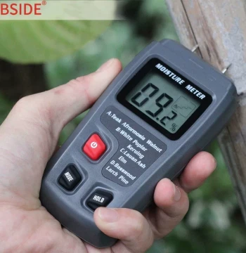 Digital Display Wood Moisture Tester High Precision Rapid Detection Carton Water Content Measurement Ground Humidity Meter