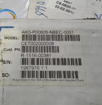 Negotiable Price: Kollmorgen Driver AKD-P00606-NBEC-0051, Brand New In Stock, Price Negotiable