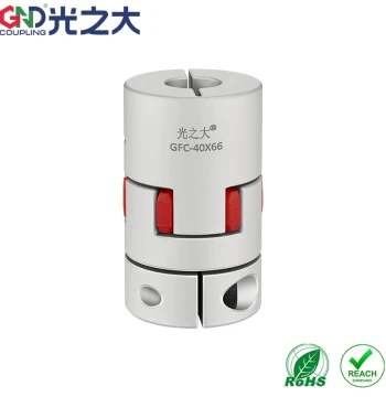 GFC Plum-Shaped Aluminum Alloy Keyway Star Coupling for Stepper and Servo Motors