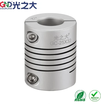 GC Coupling for Stepper/Servo Motors - High Torque Flexible Shaft Coupling (Spider, Diaphragm, Bellows, Oldham)
