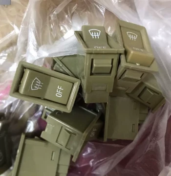 Wuzheng Original Parts: Wuzheng Agricultural Tricycle, Five-Wheel Vehicle Heater Switch, Blower Switch