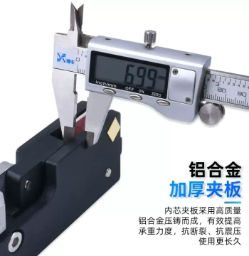 Gubite Floor Spring Door Bottom Clamp Linear Clamp Point Clamp Stainless Steel Corner Door Clamp Frameless Glass Door Small Door Clamp