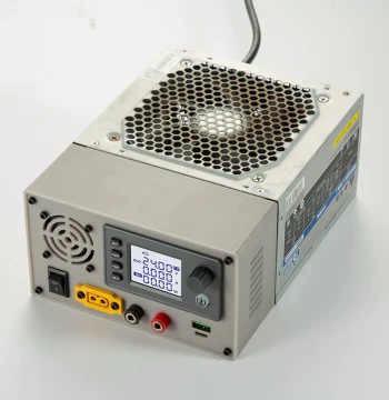 ATX Computer Power Supply Modified to Adjustable Power Supply with PD 100W Fast Charging SW3518 Module SK120x150c