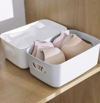 Desktop Storage Box for Sundries, Toys, and Cosmetics: Drawer-Style Basket for Snacks, Home, and Kitchen Organization