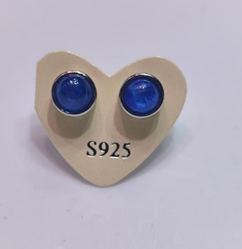 [Exclusive for Sister Xuan] Blue Crystal Stud Earrings
