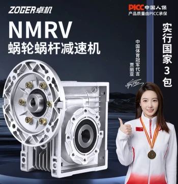 NMRV Worm Gear Reducer (Models RV30-110) - Compact Worm Wheel Gearbox for Industrial Applications
