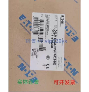 In Stock: Moeller DILM185A/22(RAC240) - German Imported High-Current Circuit Breaker Contactor