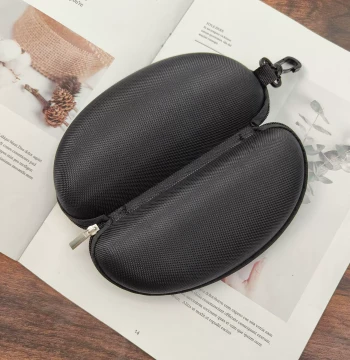 EVA Zipper Glasses Case Sunglasses Case Portable Hook Glasses Storage Box Oxford Cloth Eyewear Case