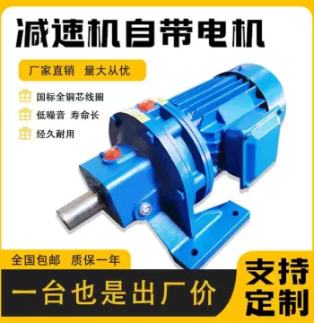 Cycloidal Pinwheel Reducer with Integrated Mixer - Horizontal or Vertical Installation - 380V Pure Copper Three-Phase Motor with Free Shipping