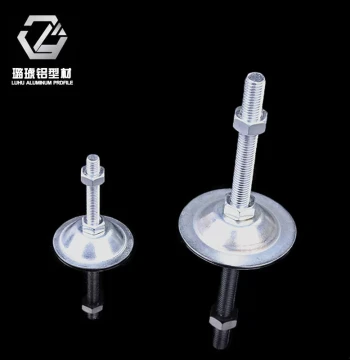 Common Aluminum Profile Metal Leveling Feet M8*100-50D