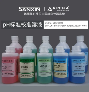 pH Meter Standard Solution Buffer Calibration Liquid pH4.00/6.68/7.00/pH9.18 Test Reagent Solution