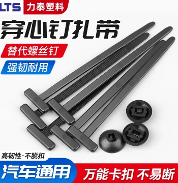 Zip Tie Fasteners with Core Pins for Automotive Panels
