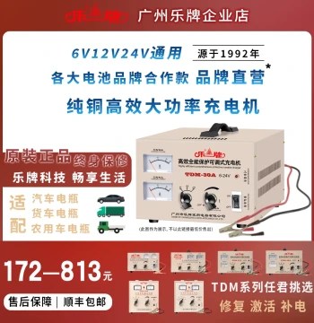 Le Brand Car Battery Charger 12V/24V Smart Universal Pure Copper Fast-Charge High-Power Charging Machine