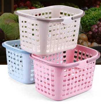 Supermarket Basket Shopping Basket Grocery Basket Plastic Handheld Basket Laundry Basket Dirty Clothes Basket Beer Basket Storage Basket Organizer Basket