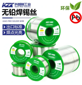 Kezhixin High Purity Lead-Free Solder Wire SN993 Rosin Core Electric Soldering Iron Eco-Friendly Solder Wire ROHS Lead-Free Solder Wire