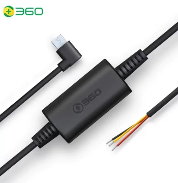 360 Dash Cam Step-Down Cable Dedicated Converter Line 12V/24V to 5V Step-Down Module Parking Monitor Power Supply