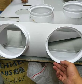 Custom Central Air Conditioning Outlet Grille Duct Machine Air Outlet Guide Pipe Split Air Outlet Round Air Outlet